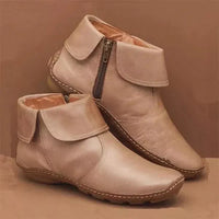 Maya | Gepolstert Rutschfest Stiefeletten in Beige