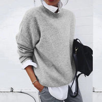 Jolanda | Weicher und Bequemer Cashmere-Pullover in Grau