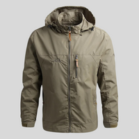 Moritz | Alpine Jacke für stilvolle Herrenmode in Khaki