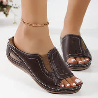 Quinn | Fußgewölbestütze Leicht Sandalen in Braun