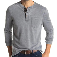 Noah | Komfortables Langarmshirt für stilvolle Looks in Hellgrau