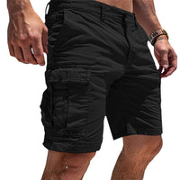 Carson | Cargo Shorts Komfort in Schwarz