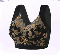 CloudFlo™ - Vielseitiges, bequemes „Lift & Flex“-BH-Top mit Spitzenverzierung in Schwarz*2