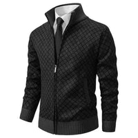 Rolland - Warm Übergangsjacke aus Baumwolle für Männer in Schwarz