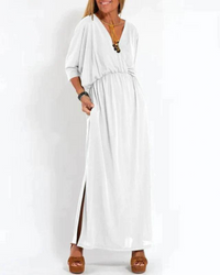 LANI | VINTAGE MAXIKLEID in Weiß