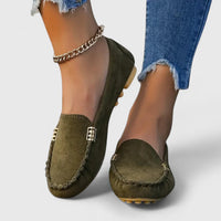 Lilli | Damen Flexible Ballerinas Gummisohle – Flexibler Komfort Ballerina 2026 in Grün