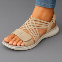Leonie | Offene Sandalen für Sommerlooks in Beige
