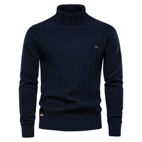 Frank™ | Männlicher, gemütlicher, stilvoller Pullover in Blau