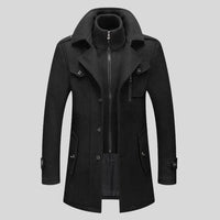 Finezo - Marcus Winterjacke in Schwarz (Nur noch 2 auf Lager)
