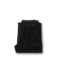 Mara | Bequeme Cargo Sweats für Herren Stil in Schwarz