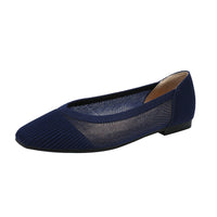 Bequeme Ballerina in blau