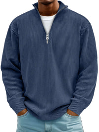 Mazur | Stilvoller, lässiger Pullover in marineblau