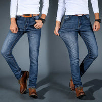 Premium Stretch Jeans in Blau