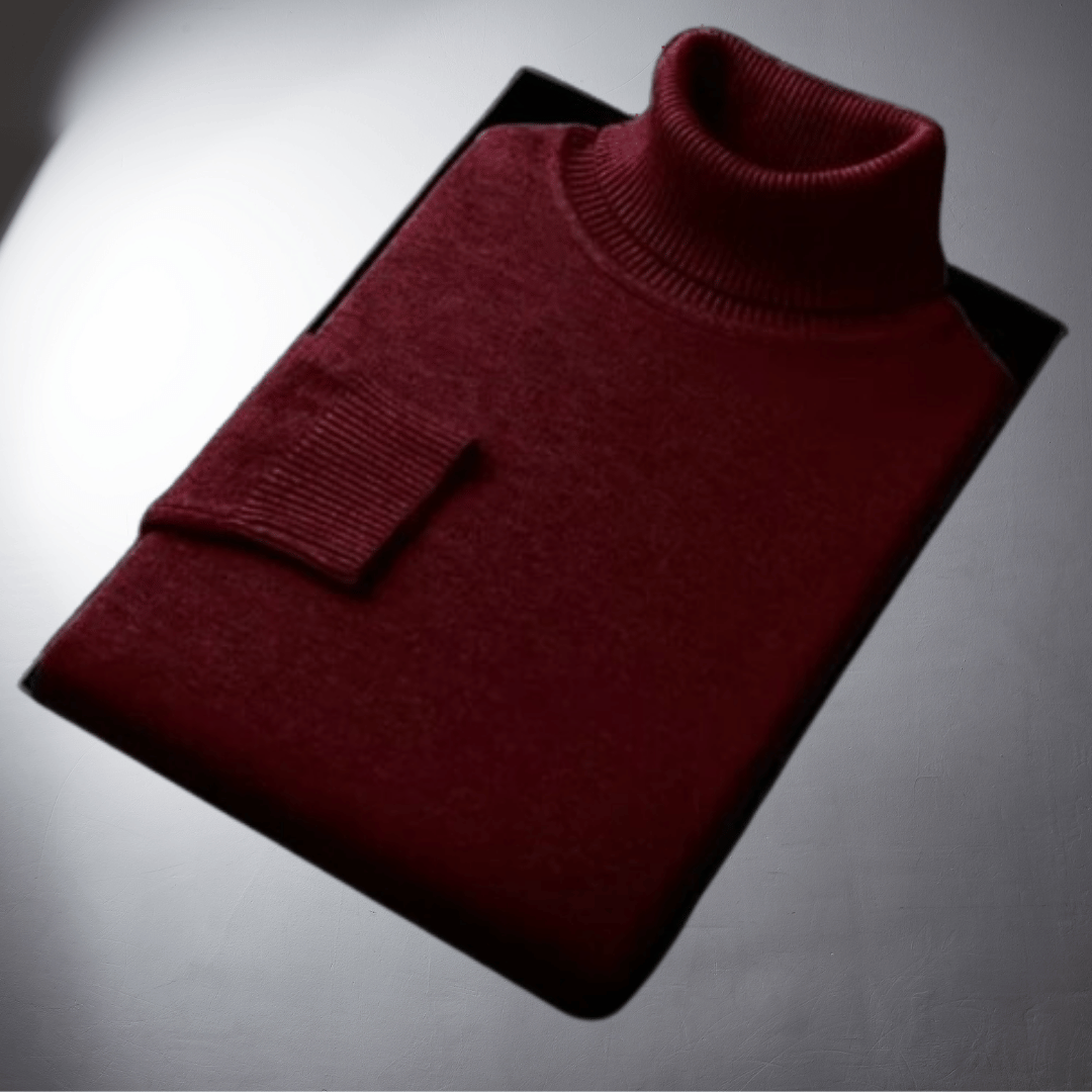 Clovis™ - Rollkragenpullover aus Premium-Kaschmir