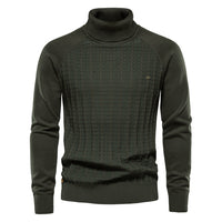 Frank™ | Männlicher, gemütlicher, stilvoller Pullover in Grün