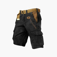 James | Robuste Utility-Cargoshorts – Nachhaltiger Komfort und moderne Passform in Schwarz