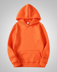 Aiden | Herren Lässiger Oversized Pullover mit Kapuze in Orange