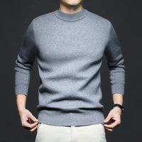 Ryan - Feinmaschiges Poloshirt für Männer in Grau