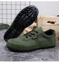 Ranger | Herren Camo-Sneaker Low-Top Taktisch Outdoor in Einfarbig-Grün