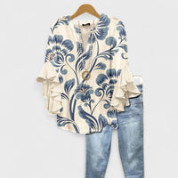 Lea | Damen Schleifen Bluse – Bluse mit Schleife Feminin Sommer 2026 in Weiß