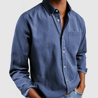 Alvin | Premium Casual Hemd in Blau