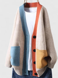 Karla | Zeitloser Damencardigan in soften Materialien in Beige