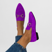 Amelia | Komfortable Damen Mokassins in Lila