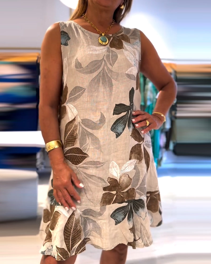 Mira™ - Sommerkleid aus baumwolle mit print