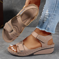 Celima | Orthopädische Sommer-Sandale für Damen in Khaki