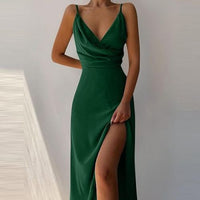 Emilia | Modernes Verfeinertes Abendkleid in Grün