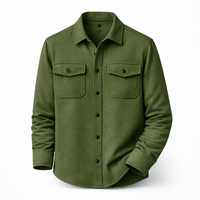 Felix | Zeitloses Overshirt im modernen Design in Groen