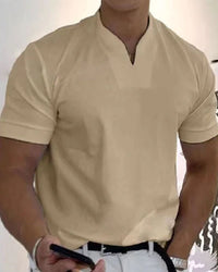 Zeno | Sportliches Herren Shirt in Beige