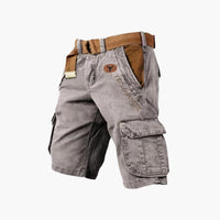 James | Robuste Utility-Cargoshorts – Nachhaltiger Komfort und moderne Passform in Aprikose
