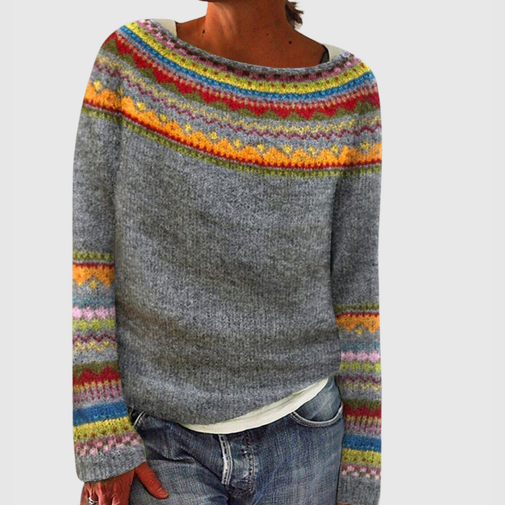 Nora™ - Retro-pullover für ultimativen komfort und stil