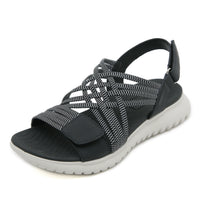 Cecilia | Orthopädisch Verstellbar Sandalen in Schwarz