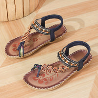 Victoria | Bequeme orthopädische Damensandalen in Meeresblau