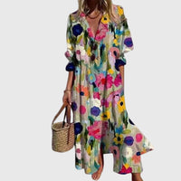 Zariah | Elegantes Maxikleid im Boho-Stil in Mehrfarbig 1