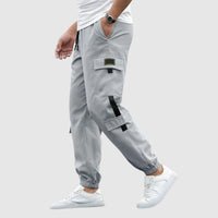 Jonas | Relaxed Fit Cargohose für Herren modern in Grau