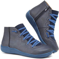 Alina™ – Bequeme Stiefeletten in Blau