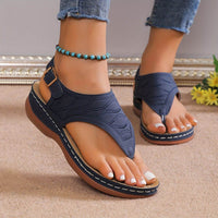 Bibiana™ – Bequeme Orthopädische Sandalen in Blau