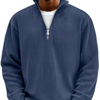 Calix | Trendiger und eleganter Pullover in Marineblau