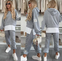 Jana | Stylisches Damen Winter Chill Set bequem in Grau