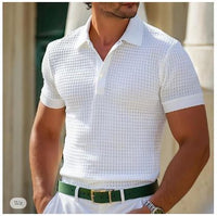 Johann | Herren Polo-Shirt in Weiß