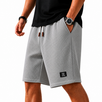 Nathan | Herren Shorts mit Kordelzug und Taschen in Grau