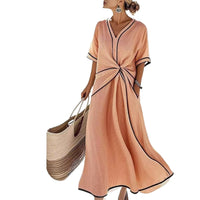 Claire | Lässiges Kleid | Einfach schön. Den ganzen Tag. in Orange-Rot
