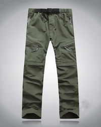 Funktionelle und bequeme Outdoor-Afrits-Hose für Herren in Olivgrün
