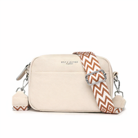 Elegante Damen-Kunsthandtasche – Stilvolles und robustes Design in Beige