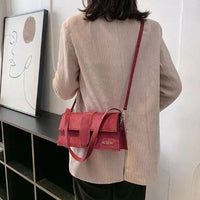 Elegante Damen-Umhängetasche mit einem Schultergurt – schickes Design in Rosa