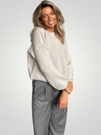 Svea | Eleganter Damenpullover für kühle Tage in Beige