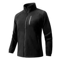 Julia | Dicke Unisexjacke für Winter und Outdoor in Schwarz